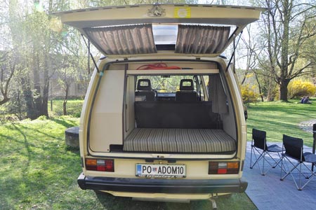 Najem avtodoma Volkswagen T3 California Westfalia Joker