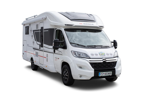 Najem avtodoma Adria Sonic 700 SL Plus Avtomatski menjalnik