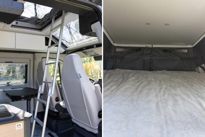 Najem avtodoma Adria Twin Sports 640 SGX Tent Top